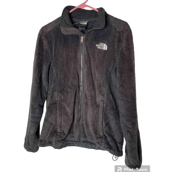 The North Face Women's Fleece Jacket Size M in Black Full Zipper - Picture 1 of 5